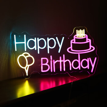 抒筠 明星应援霓虹灯led发光字手举牌演唱会生日粉丝求婚地摊灯牌定制