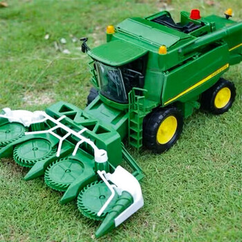 玩具收割机大号车模型农用拖拉机小麦玉米收割机惯性儿童玩具男孩玩具