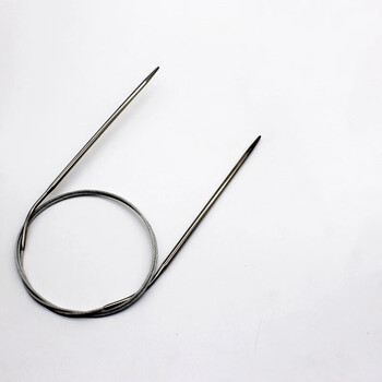 不锈钢环形毛衣针三燕毛线针套装编织工具不锈钢环形针套装43cm整套