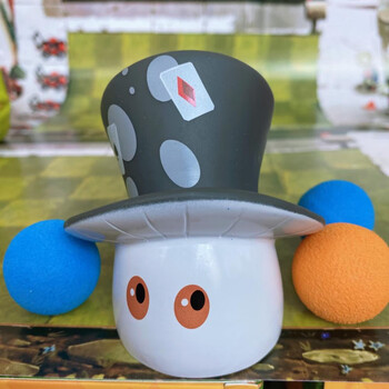 袋装散件植物可发射苹果迫击炮大战僵尸玩具散装软魔术菇3