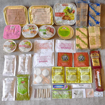 新俄罗斯军粮俄军口粮野战单兵食品战斗口粮mre户外野营备用