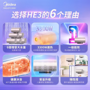 不妨试一试：美的HE3电热水器长草很久了，能入手吗! 
