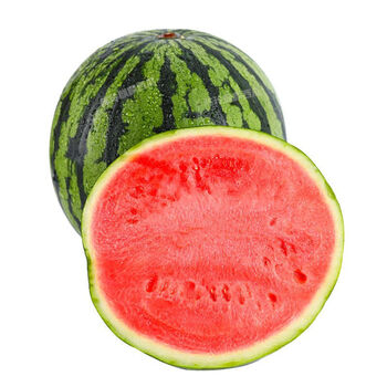 超甜8424 麒麟西瓜美都现摘当季薄皮多汁无籽新鲜水果西瓜 (麒麟瓜一