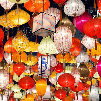 灯笼中式中国风户外装饰网红灯笼节日商场通道夜景装饰布置花灯异型