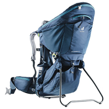 多特(deuter)亲子旅行游儿童背架安全舒适户外旅行背娃神器 午夜蓝