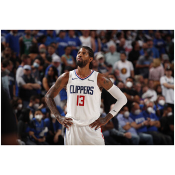 保罗乔治海报nba篮球明星快船伦纳德卧室墙贴宿舍定制白色28x42买23