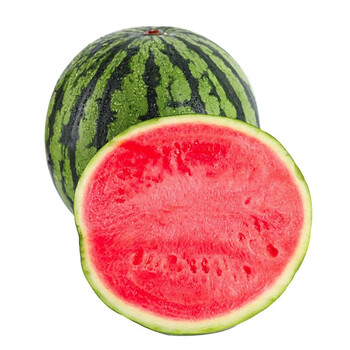 枝头春国产麒麟西瓜 冰淇淋粉红壤西瓜新鲜应季水果 4-5斤家庭装