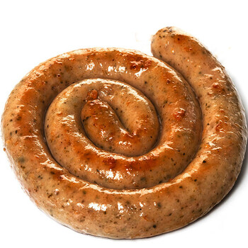 德式盘肠约1kg猪肉煎香肠蜗牛肠欧式熏煮盘状香肠火腿制品