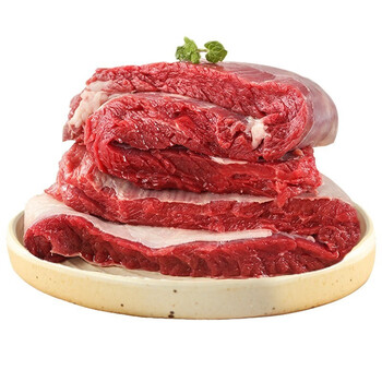 生鲜速冻整切牛腩肉新鲜冷冻黄牛肉整大块 精选牛腩 5斤【净重约4.