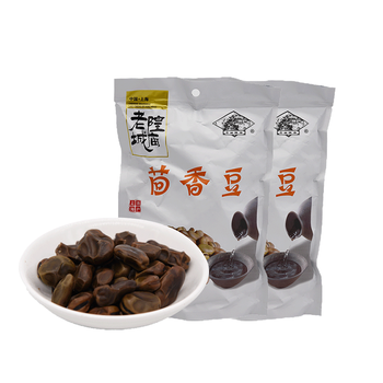 老城隍庙茴香豆上海特产老字号蚕豆干果坚果休闲零食小吃 220g*2袋 茴香豆220g*2
