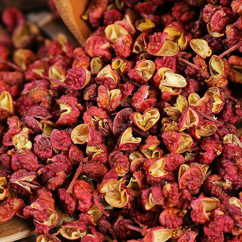 山东莱芜精选大红袍花椒食用麻椒粒卤料调味料泡脚专用花椒粒 500g