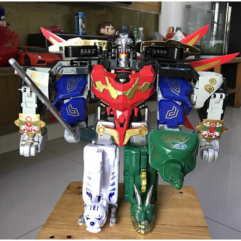 圣诞礼物孩之星神獸金剛1代鹰龙金刚dx版 天神地兽变形拼裝玩具 朱雀