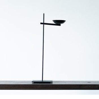 油灯台复古摆件铁艺蜡烛台架民宿茶室装饰禅意烛台高款高41cm