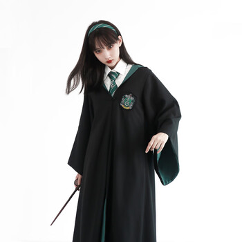 周边魔法袍衣服装cos袍子站台版霍格沃兹校服 斯莱特林 s
