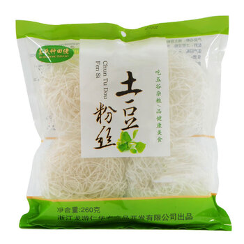 吴氏种田佬土豆粉袋装速食粉丝米粉火锅酸辣粉条细粉丝米线水晶粉