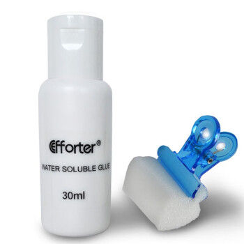 CEFFORTER艾弗特 胶层薄涂抹均匀长胶胶皮不打卷水溶性小瓶装无机胶水 小瓶