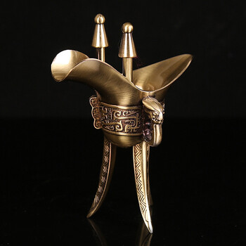 青铜爵酒杯【小号20毫升】【图片 价格 品牌 报价】-京东