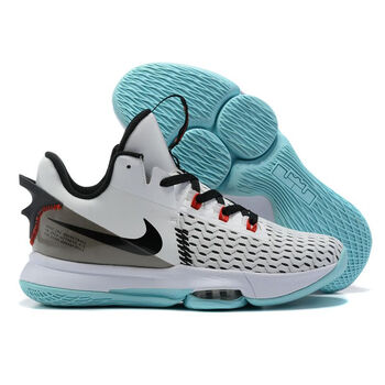 jrjllebron witness5 詹姆斯见证5代篮球鞋紫金湖人男实战气垫运动鞋