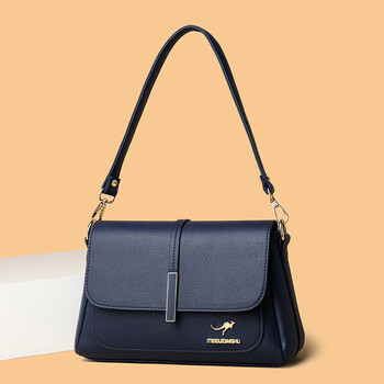 my中年妇女背包手提包单边女装挂包40岁女士皮包50岁妈妈包阿姨挎包