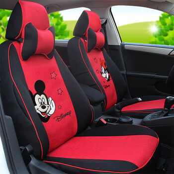 洪振虎112019款大众新polo座套poloplus波罗两厢专用坐垫四季亚麻全包