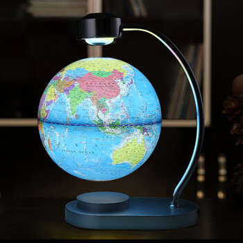 12十岁小学生15初中生大童女孩礼品儿童 8寸自转蓝色夜明珠(球体发光)