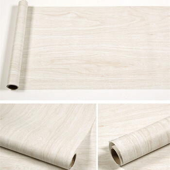 木纹自粘贴纸木头门框门贴纸防水可擦洗家具桌子衣柜柜子翻新墙纸墙贴