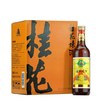 丰收牌桂花陈酒红葡萄酒女士果酒日常配餐甜酒15度750mlx6瓶 图片价格品牌报价 京东