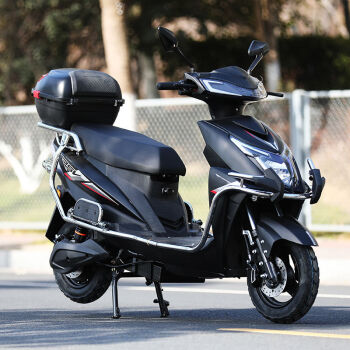 电摩电动车摩托车新款踏板电瓶车60v72v外卖长跑高速续航成人护杠尾箱