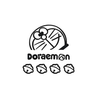 车侦探9号电动车n70c九号n系列机器猫可爱反光贴纸哆啦a梦蓝胖防水