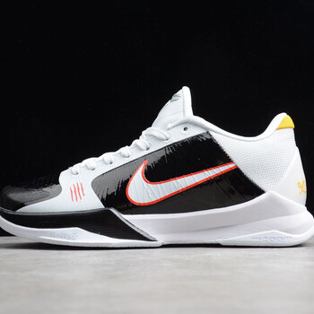 科比5代篮球鞋运动鞋男鞋5气垫实战鞋曼巴精神防滑耐磨球鞋科比5黑白