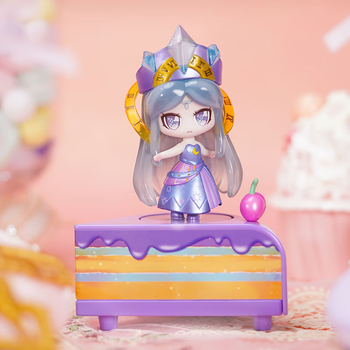 叶罗丽娃娃甜蜜音乐盲盒女孩公仔玩具夜萝莉忙和生日礼物 音乐盒时间