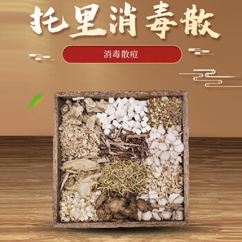 康益强托里消毒散 痘疹疮疡溃脓中药拍方抓药免煎中药中药经典方 7剂