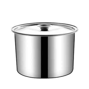 装米面用的不锈钢桶不锈钢桶304食品级带盖商用家用圆桶加厚大容量储