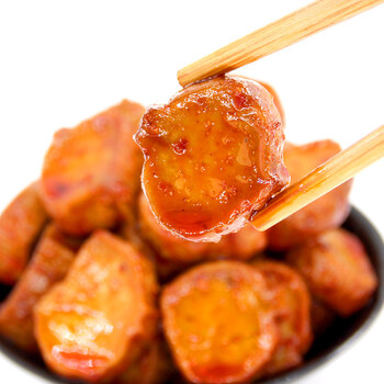 印味散装零食小吃香辣鸭脖臭豆腐花生豆皮萝卜干毛豆20款可选 圆圆圆