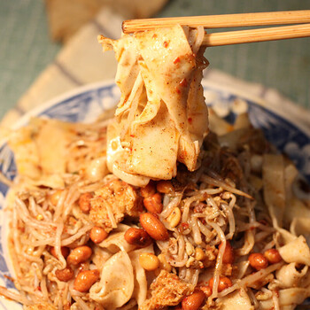 宿州面皮齐家擀面皮虚线酱品厂凉皮萧县淮北宿迁特产10份牛皮纸精装