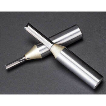 曦筱茵公制tct双刃直刀木工铣刀开槽刀具修边机刀头雕刻机锣刀1/2柄 1