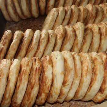 特产优联陈玉成许昌禹州火烧夹菜手工烧饼千层饼老式肉夹馍煎饼河南