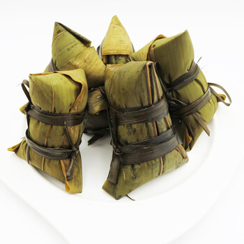 江西婺源粽子新鲜碱水粽190g3只农家手工原味甜粽端午粽子超大原味约