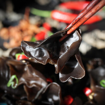 凉拌小木耳1kg凉菜即食素菜酒店饭店特色用半成品凉拌冷盘菜食材