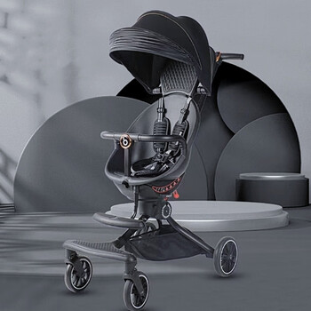 宝宝好v18plus婴儿手推车溜娃车折叠双向减震可坐可躺v18遛娃神器 v8