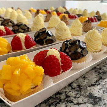 网红挞底 法式挞壳 水果塔甜品台流心芝士灌浆曲奇塔皮茶歇半成品