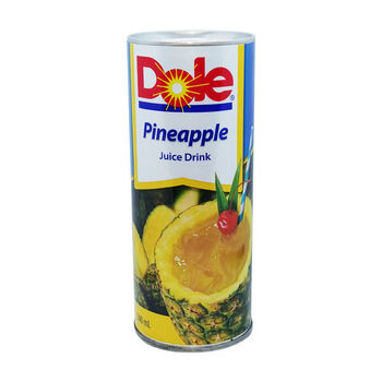 菲律宾进口dole菠萝汁饮料240ml果汁饮料罐装果味果汁清甜不腻菠萝汁