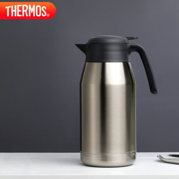 膳魔师（THERMOS）保温壶2000ml办公家用大容量瓶暖壶水壶热水瓶杯THS-2000(SBK)