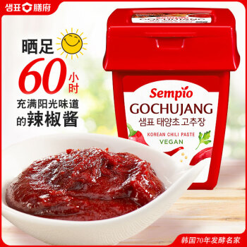 膳府 太陽草500g/盒 韓式 泡菜年糕醬部隊(duì)鍋火鍋烤肉醬 韓國進(jìn)口