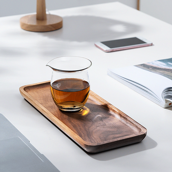 忆壶茶 木茶盘茶托榉木茶台茶海茶具榉木托盘茶盘茶托木制家用茶海