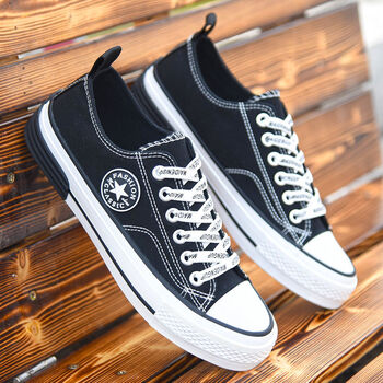 经典帆布鞋男夏季男士休闲情侣鞋男生韩版薄款透气鞋男学生网面布鞋单