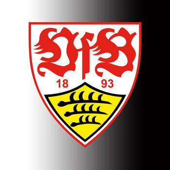 米[zuimi]曼联车贴拜仁贴纸足球车贴米兰欧冠豪门球队徽贴纸 斯图加特