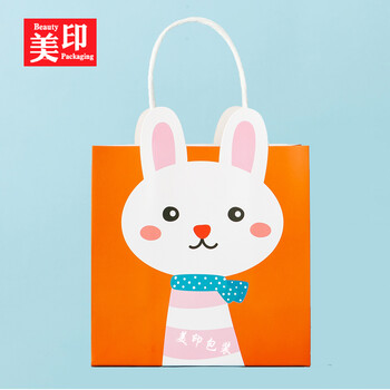 礼品袋六一节纸袋可爱卡通礼品袋幼儿园零食手提袋儿童生日满月伴手礼