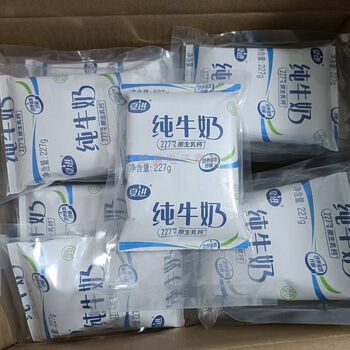 南美豹夏进牛奶麦香牛奶红枣枸杞牛奶纯牛奶浓缩牛奶227ml/8/16袋早餐
