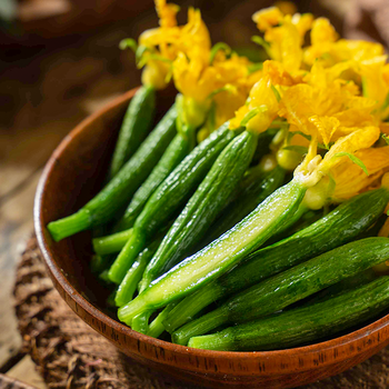 迷你小黄瓜花新鲜生吃青瓜花顶花鲜嫩乳瓜酒店餐厅西餐厅5斤